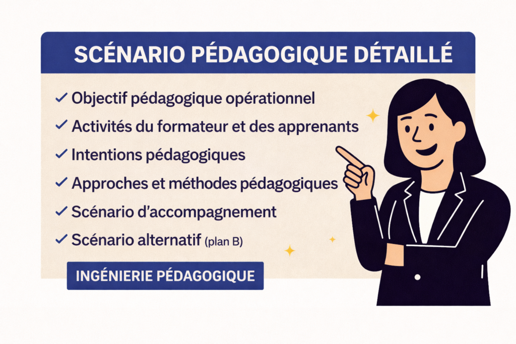 Scénario pédagogique détaillé